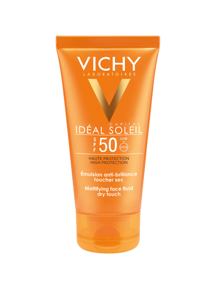 vichy capital soleil water resistant touch dry sunscreen