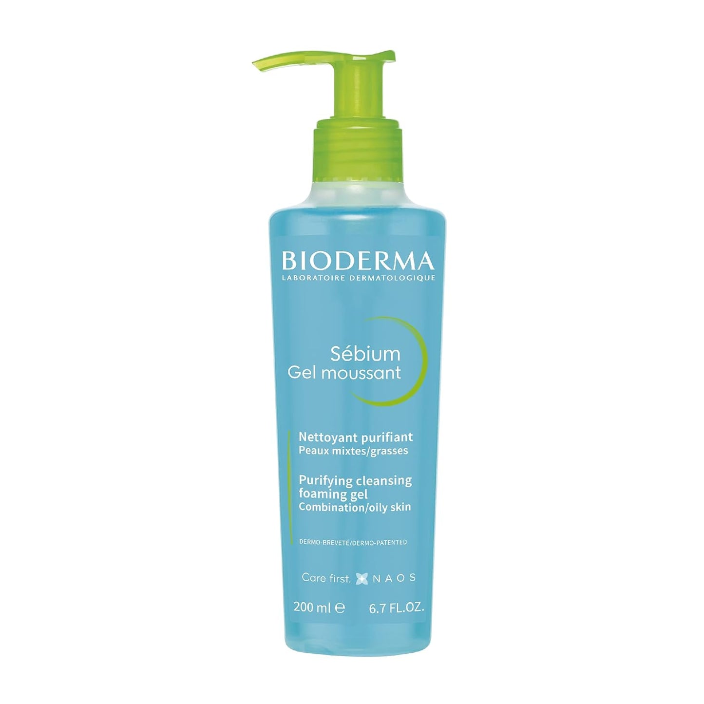 Bioderma Sebium Hypoallergenic Purifying & Cleansing Facial Cleanser Gel for Combinations & Oily skin