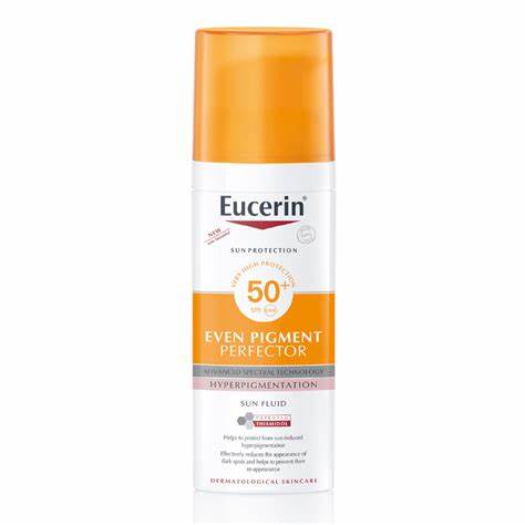 eucerin even pigment perfector sunscreen 50+
