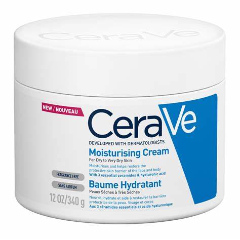 CeraVe Moisturizing Cream For Dry Skin With Hyaluronic Acid