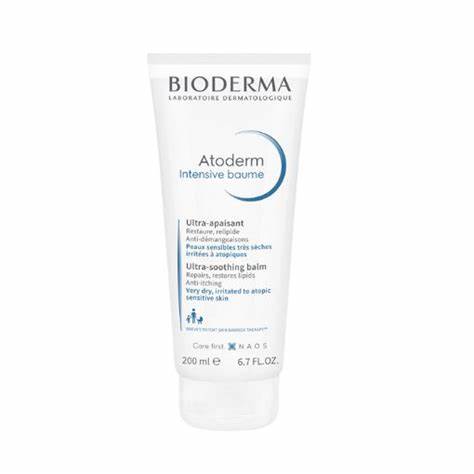 Bioderma Atoderm Ultra Soothing, Repairing & Anti-Itching Intensive Face & Body Balm for Very Dry, Irritated & Atopic Sensitive Skin