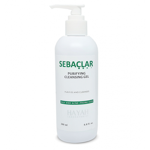 sebaclar purifying facial cleansing gel